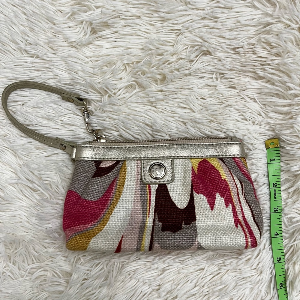 Spartina Daufuskie Island Linen/Leather Wristlet - image 7